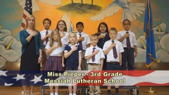 Miss Pieper's 3rd Grade Class at Messiah Lutheran School