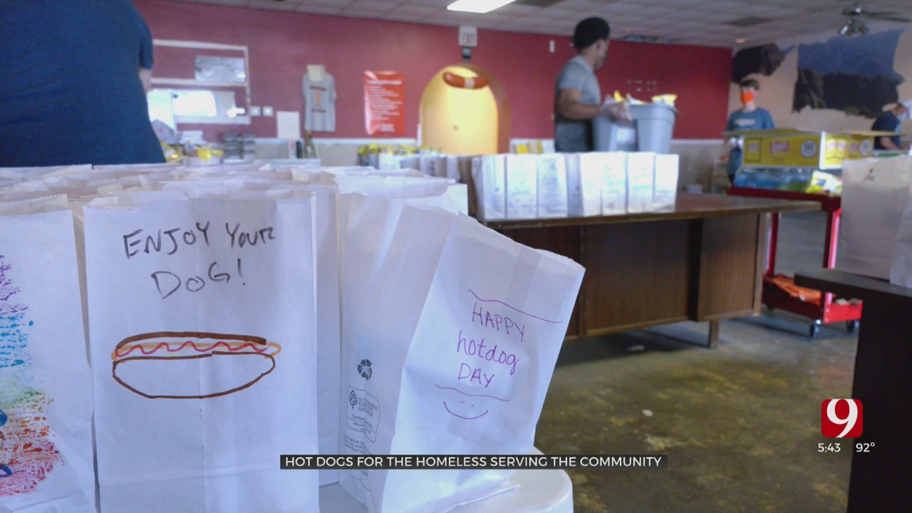 Oklahoma Together: Hot Dogs For The Homeless Volunteers Return