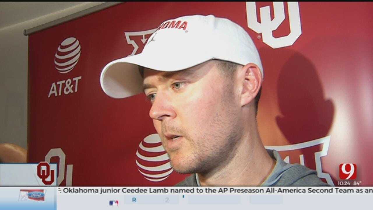 OU's Lincoln Riley On Naming Hurts As Starting QB
