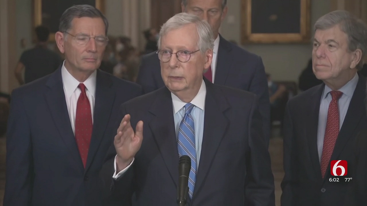 Senate Leaders Finalizing Details Of Short-Term Agreement To Avert Debt Ceiling Crisis 