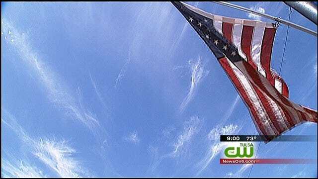 Oklahomans Fly 'Old Glory' To Commemorate 9/11