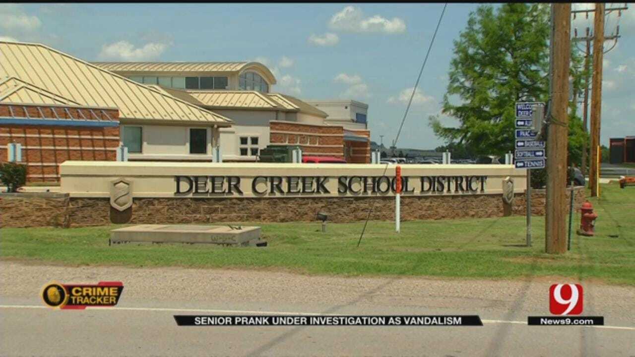 Deer Creek HS Senior Prank Being Investigated As Vandalism