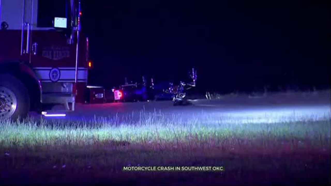 OKC Police Investigate Cause Of Motorcycle Crash That Sent 2 To Hospital 