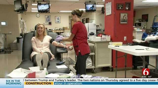 WATCH: The Oklahoma Red Cross' New CEO Stops By News On 6