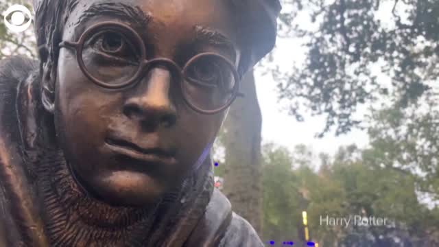Watch: Harry Potter Statue Unveiled In London