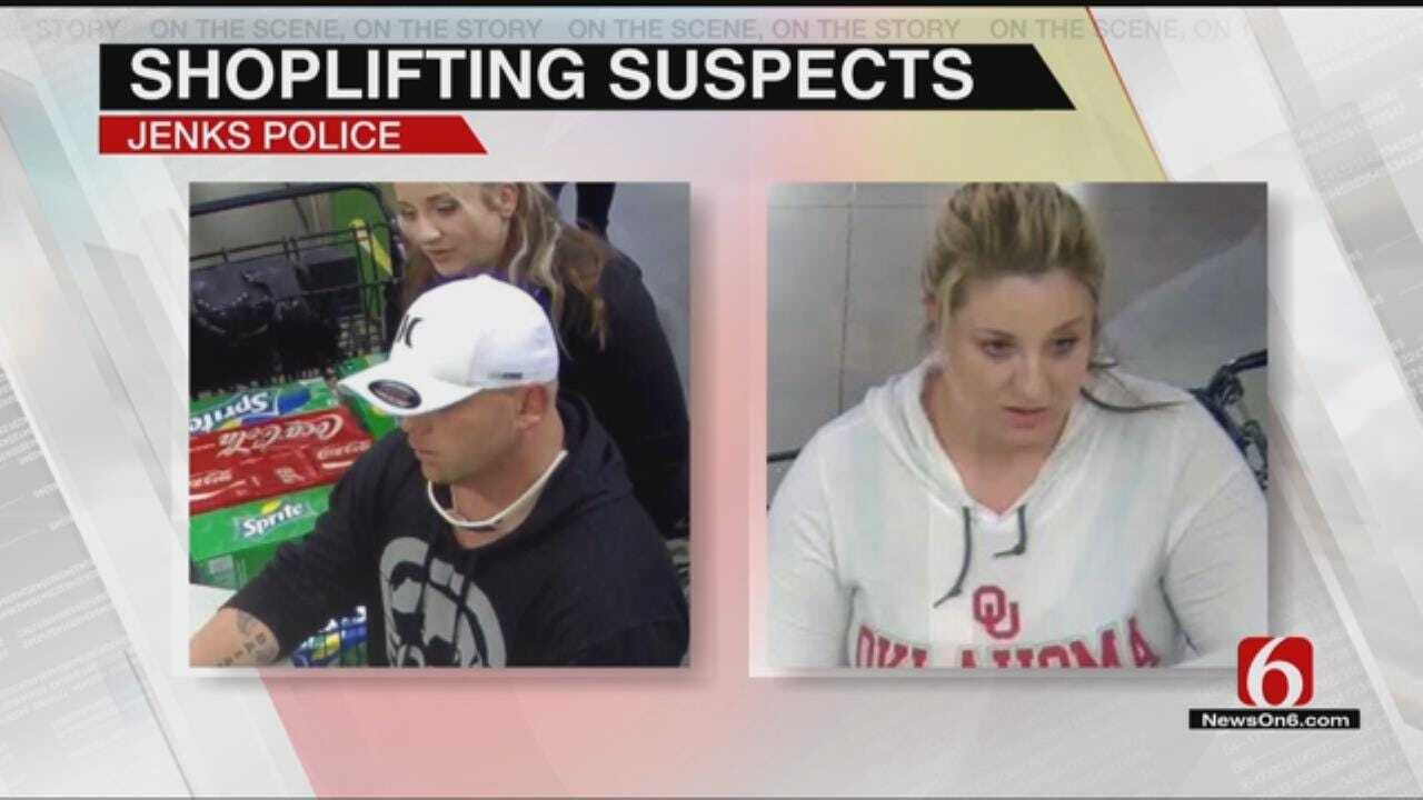 Jenks, Owasso Police Search For Shoplifting Suspects