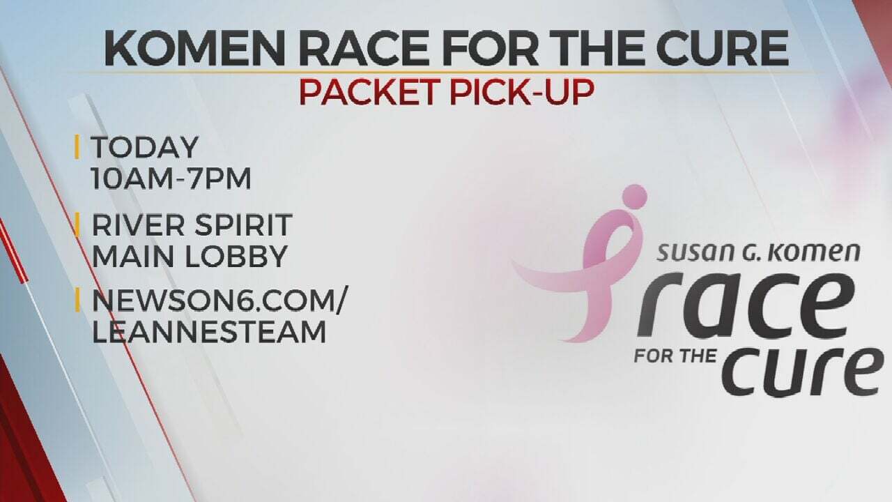 Komen Race For The Cure Packet Pickup 