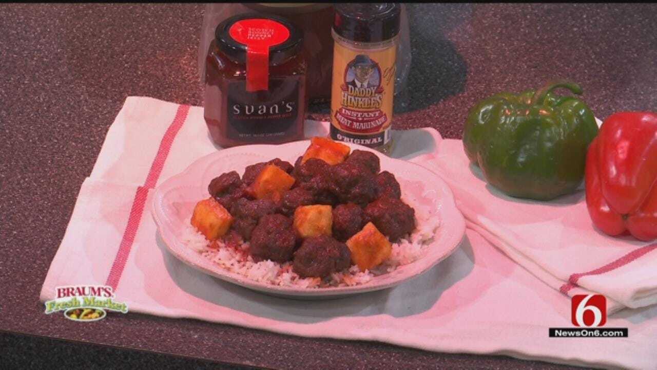 Slow Cooker Sweet And Sour Meatballs