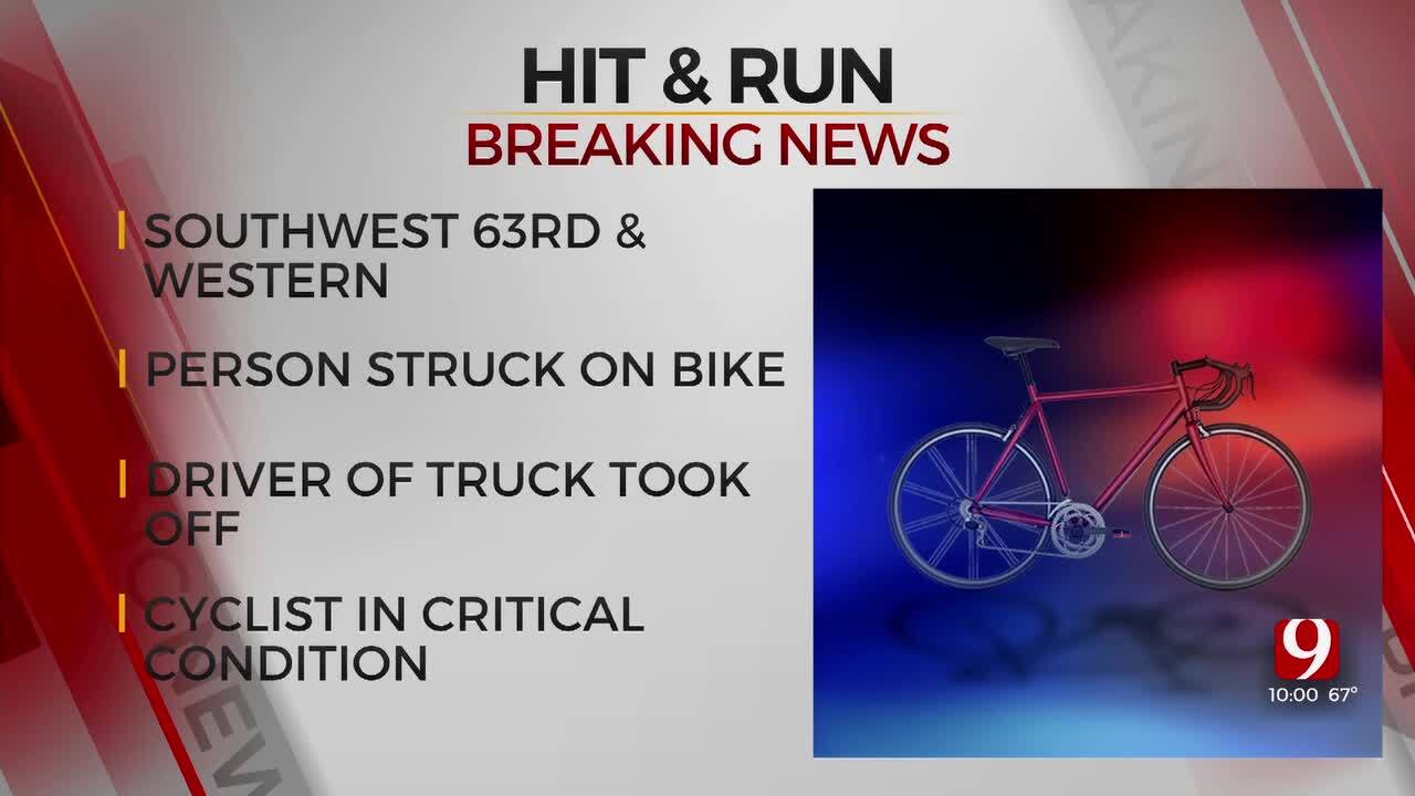 1 Injured After SW OKC Hit-And-Run