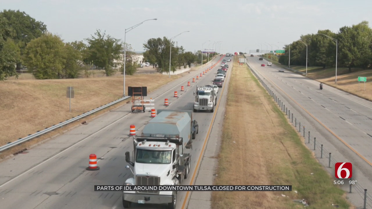 Major Project Begins On Tulsa’s Downtown Highway Loop, Another Wraps Up  