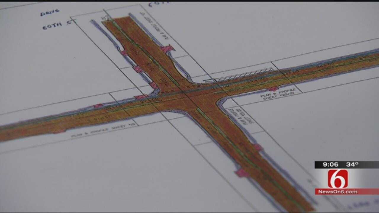 Next Phase Of Construction Begins On Busy Tulsa Intersection