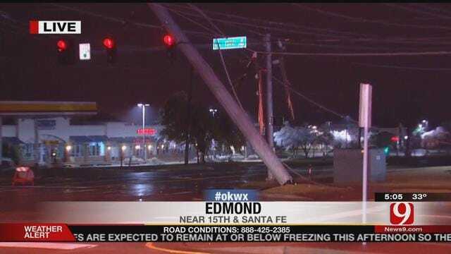 WEB EXTRA: Drivers Urged To Avoid Edmond Intersection