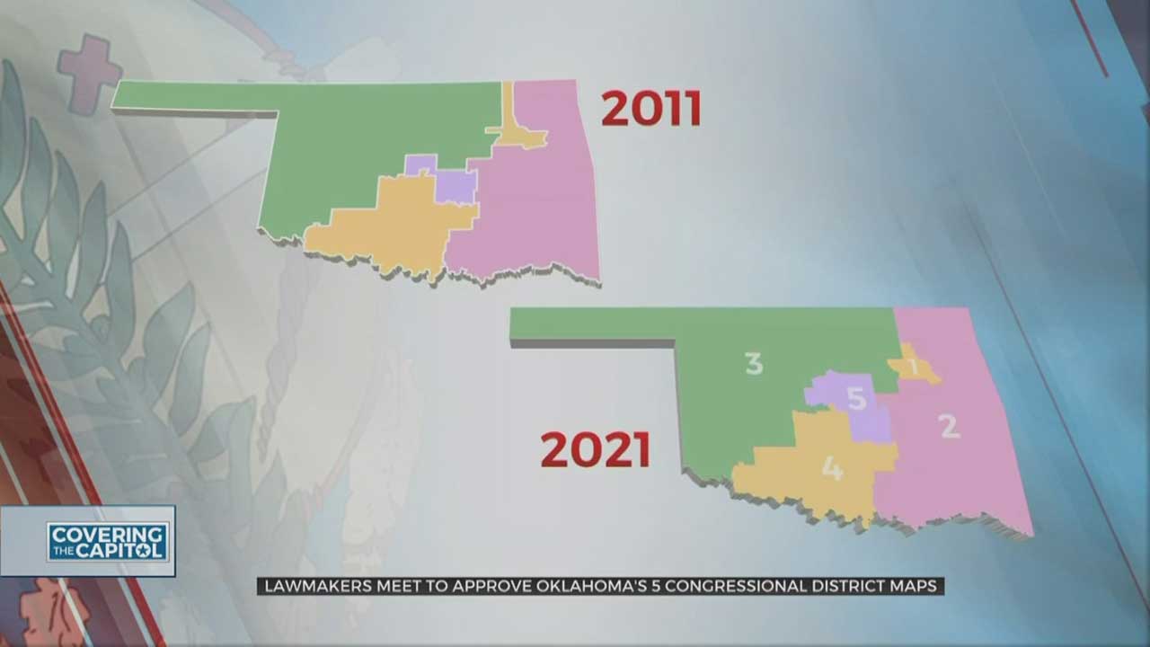 State Lawmakers Meet In Special Session To Approve Oklahoma's Congressional District Maps