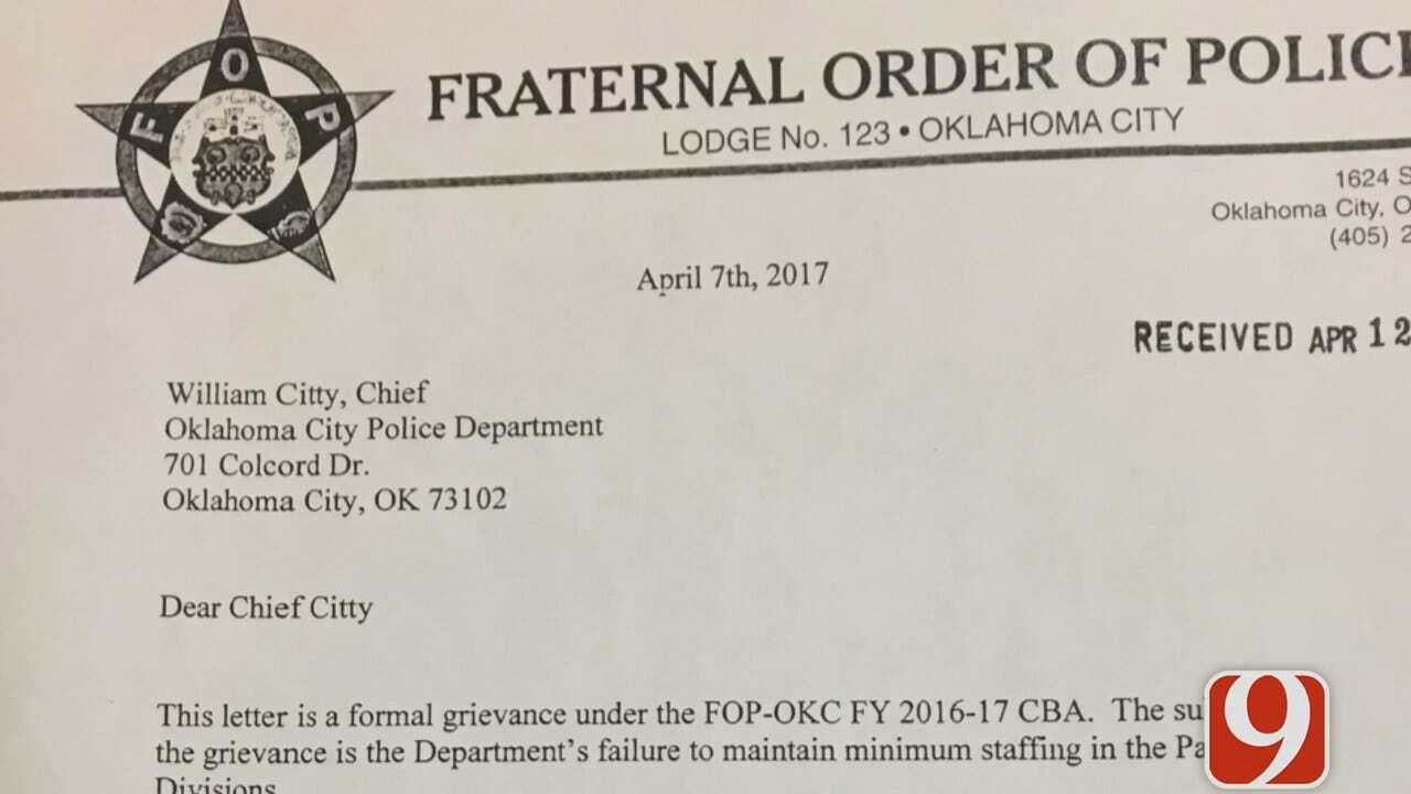 OKC FOP President Explains Reasons Behind Grievance Letter