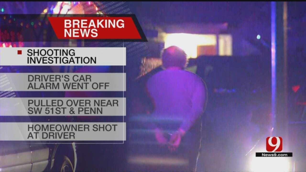 Homeowner Arrested After Shooting At Man In SW OKC