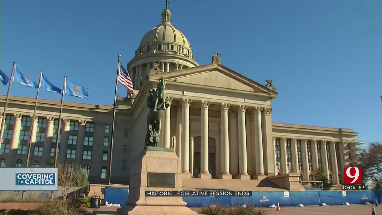 State Lawmakers Adjourn Historic Legislative Session
