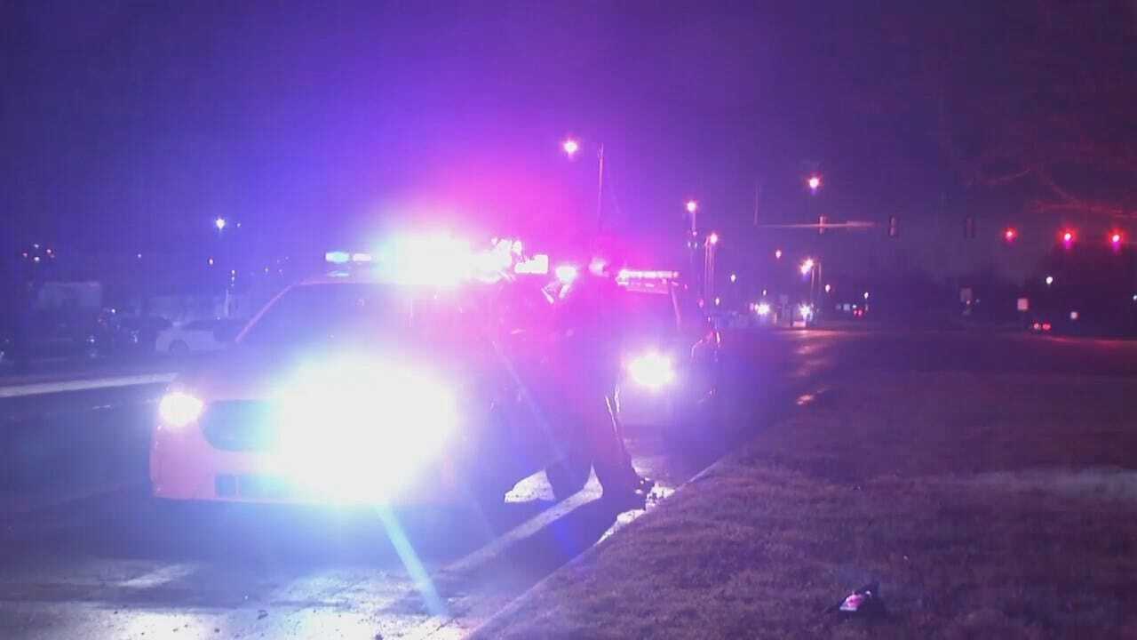 WEB EXTRA: Video From Scene Of Tulsa Car Crash