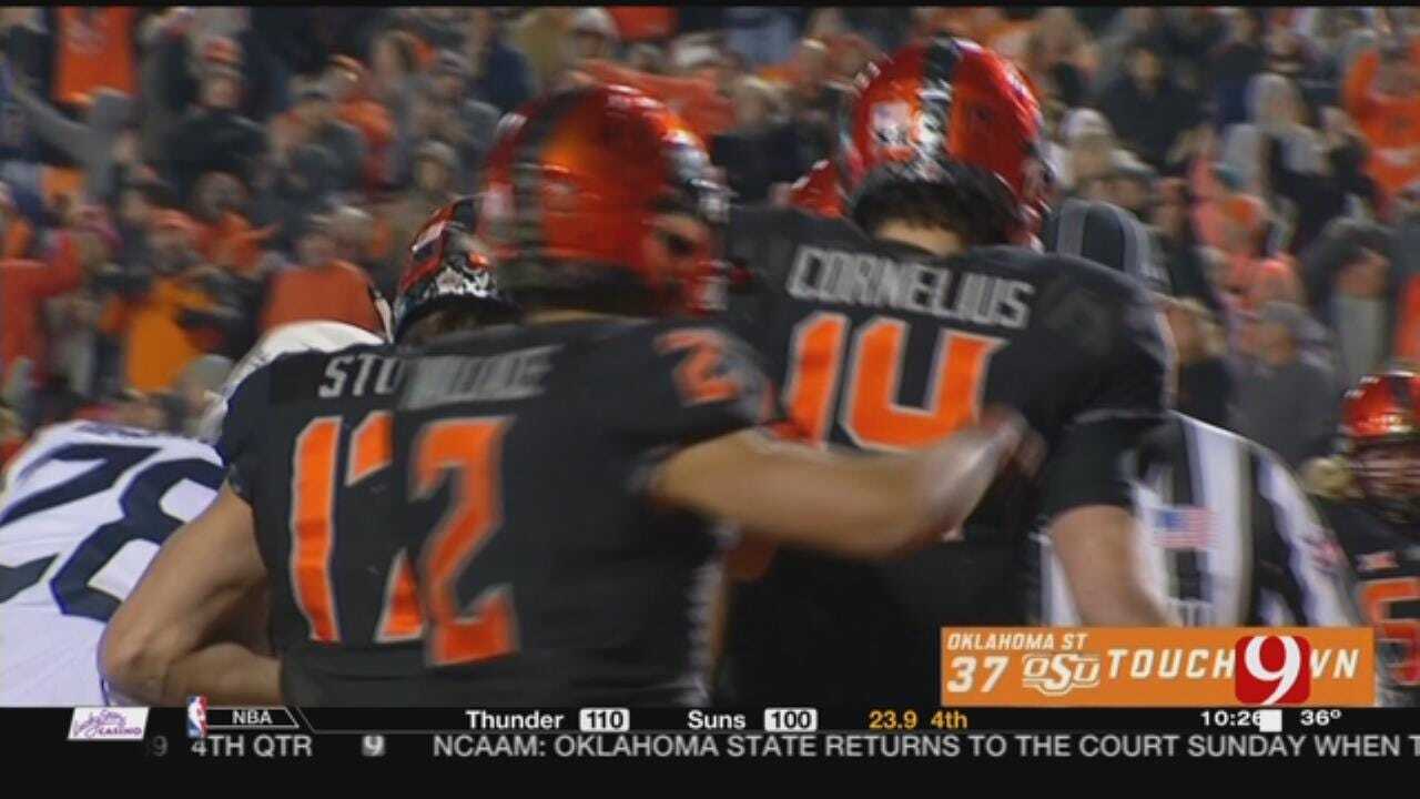 Oklahoma State Comes Back To Stun West Virginia 45-41