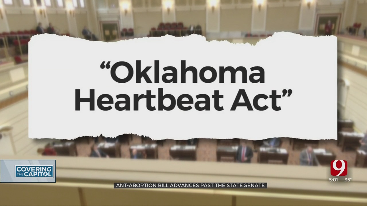 Oklahoma State Senate Advances Abortion Bill Modeled After 'Texas Heartbeat Act'