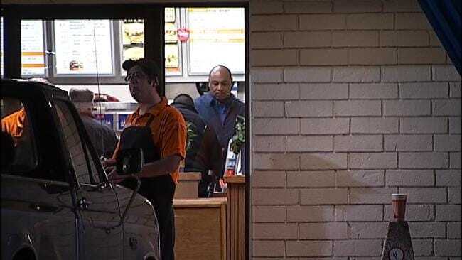 WEB EXTRA: Video From Scene Of Tulsa Whataburger Robbery