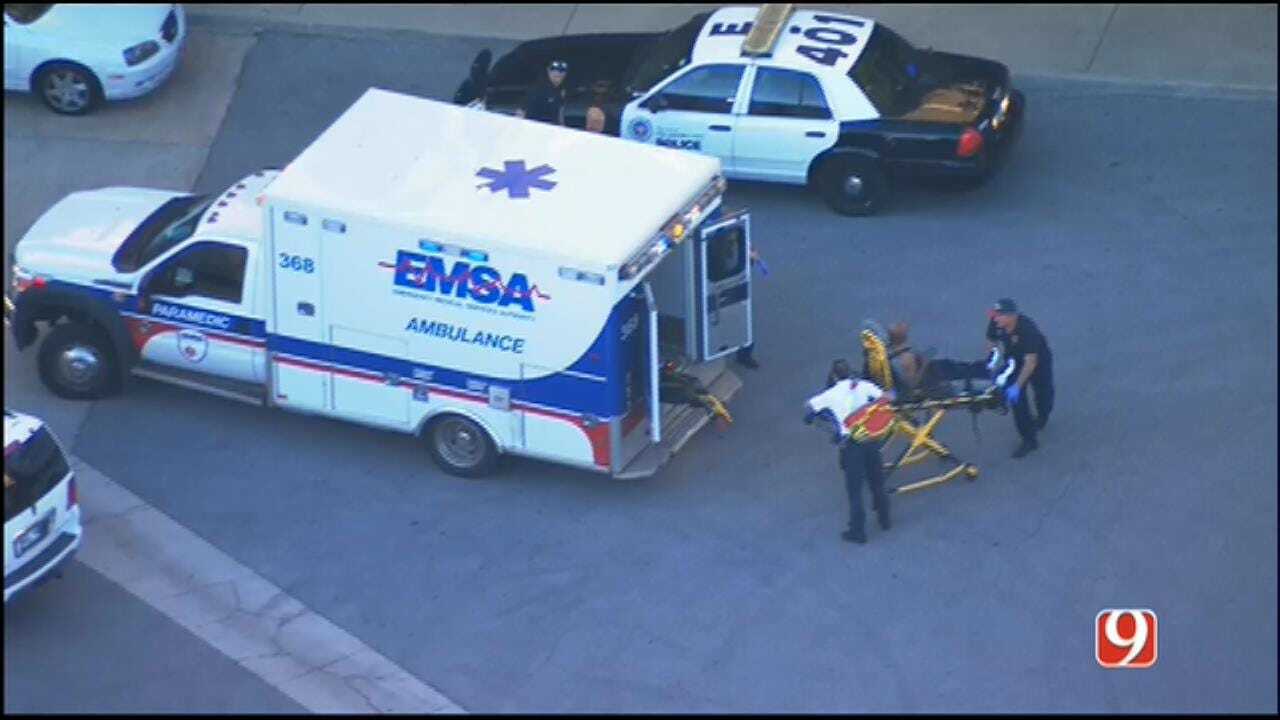 WEB EXTRA: SkyNews 9 Flies Over Stabbing Investigation At Penn Square Mall