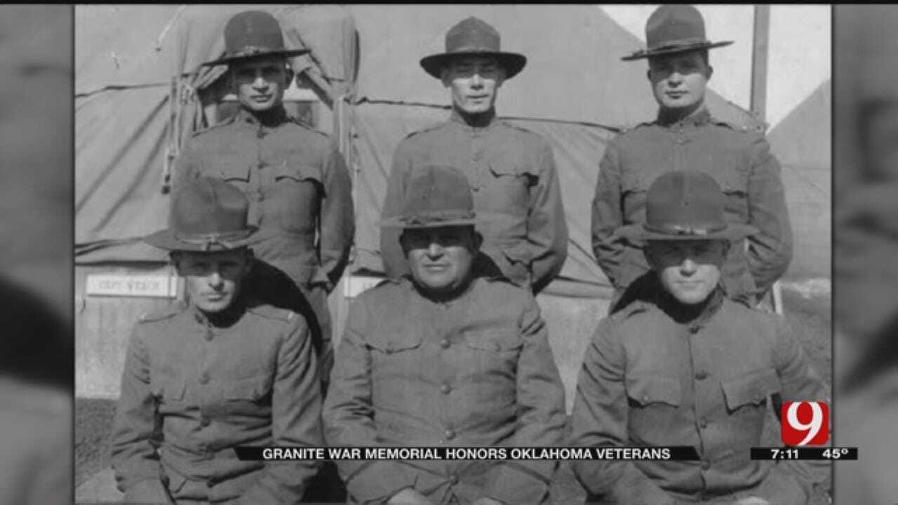 Granite War Memorial Honors Oklahoma Veterans