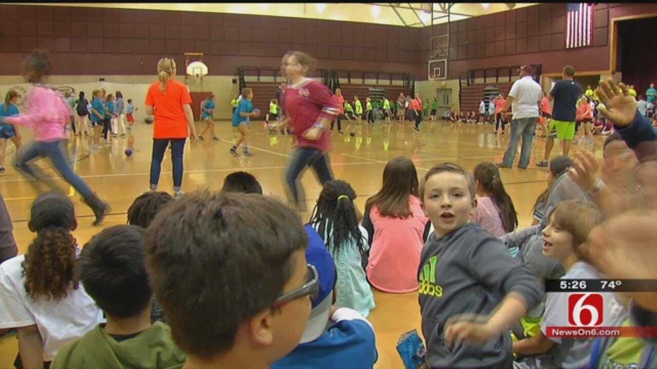 Green Country Students Play Dodgeball To Raise Money For School