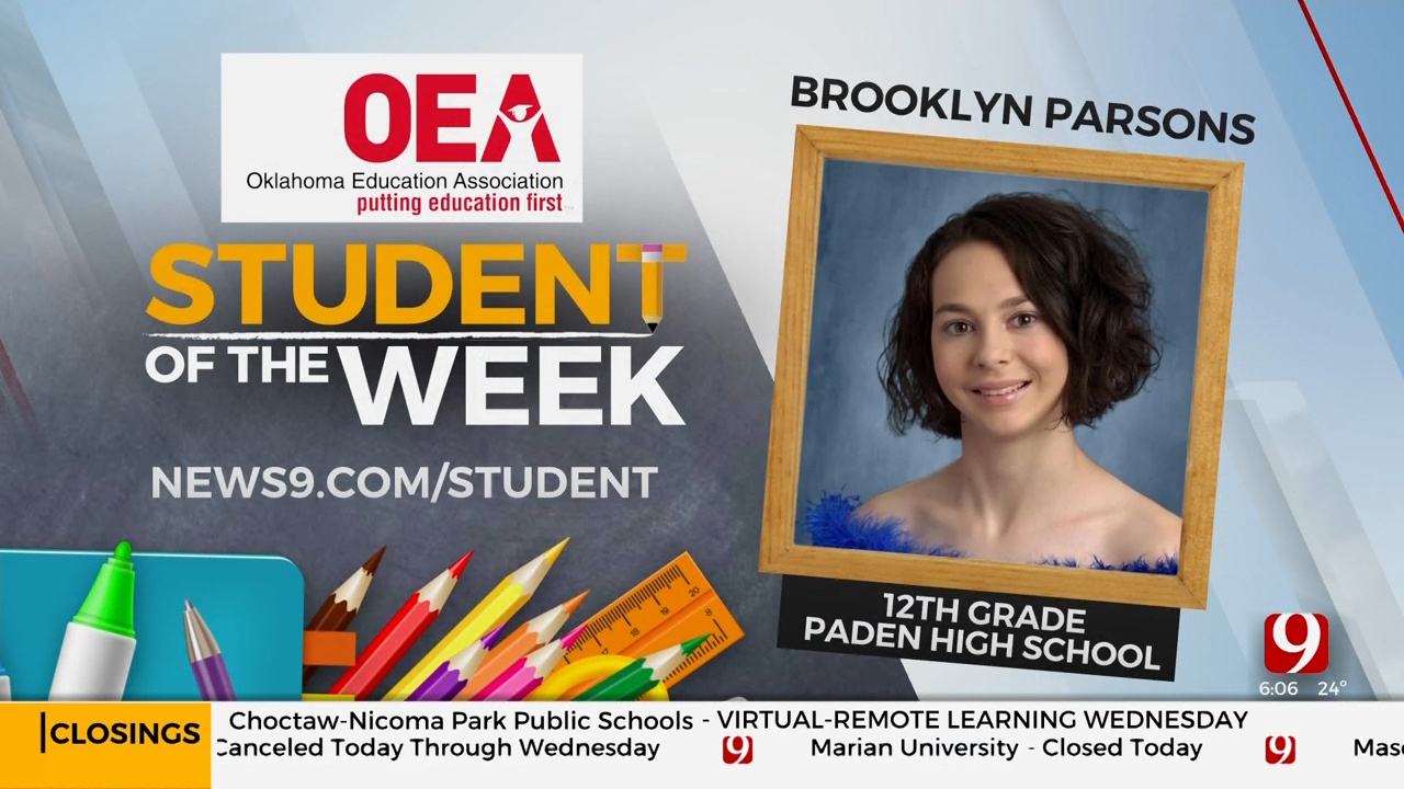 Student Of The Week: Brooklyn Parsons