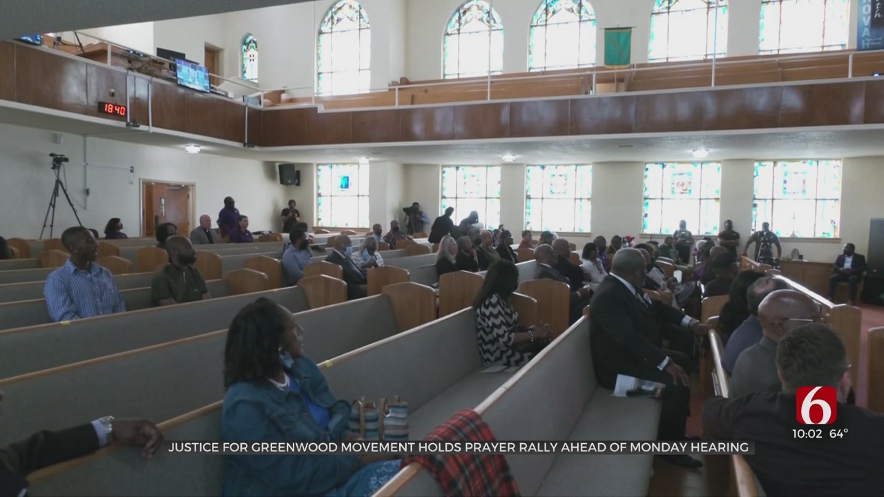 Prayer Rally Held By Justice For Greenwood Movement