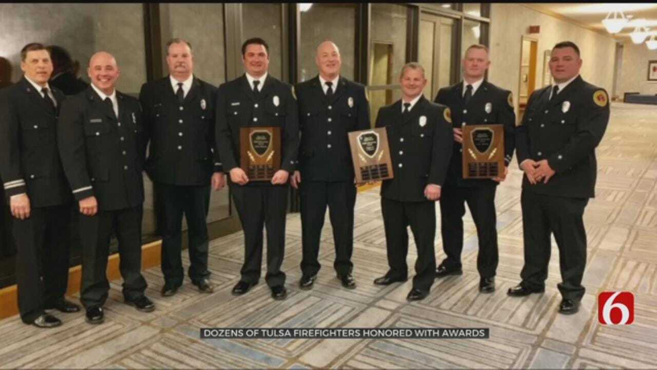 Tulsa Firefighters Receive Honors After Being Nominated By Peers