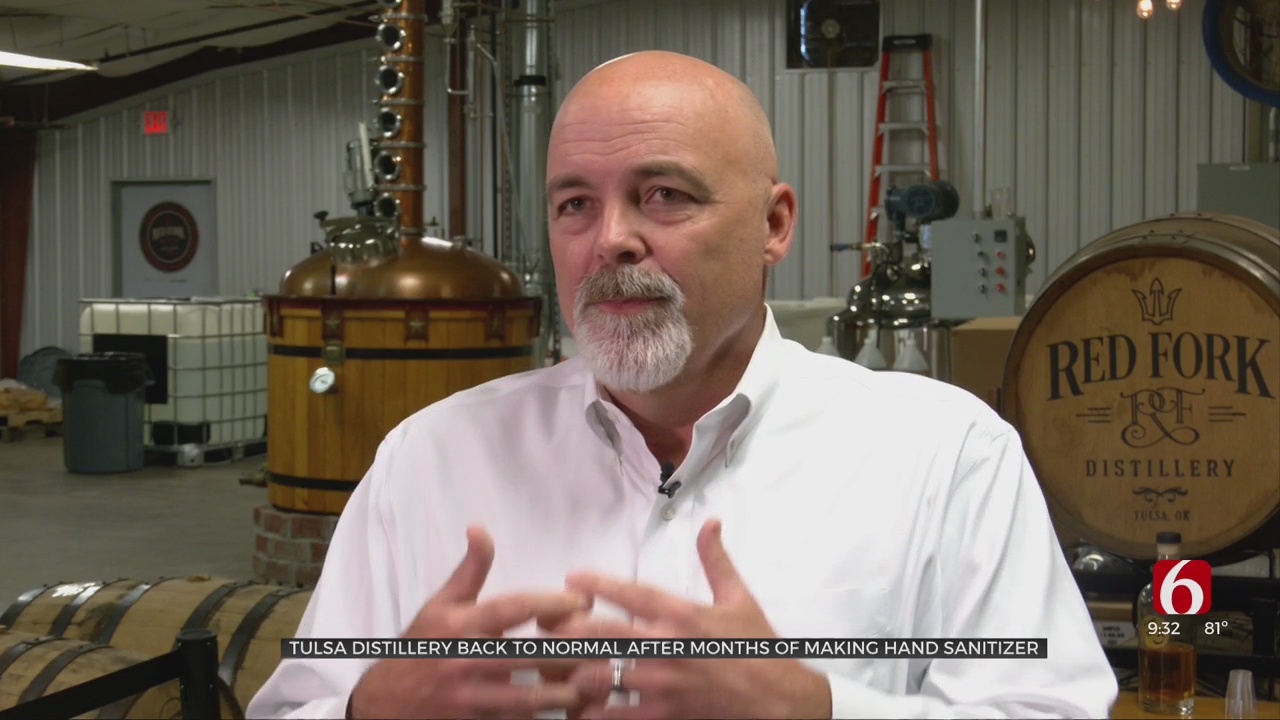 Tulsa Distillery Back To Business After Months Of Making Hand Sanitizer 