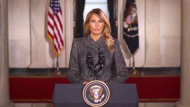 ‘Greatest Honor Of My Life’: First Lady Melania Trump Gives Farewell Speech