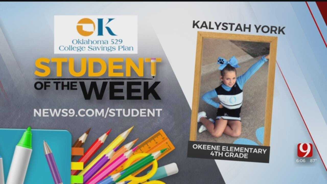 Student Of The Week: Kalystah York of Okeene Elementary
