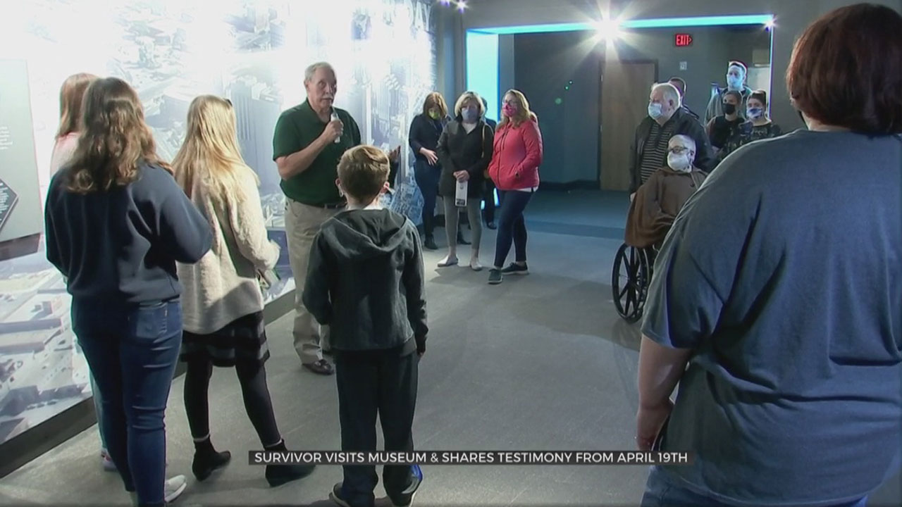 Murrah Federal Building Bombing Survivor Visits Museum, Shares Testimony 