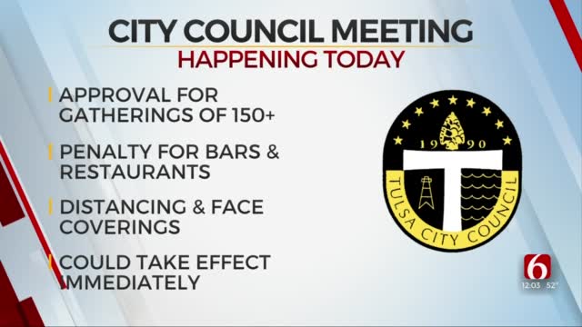 Tulsa City Council To Consider Tighter Restrictions For Large Gatherings