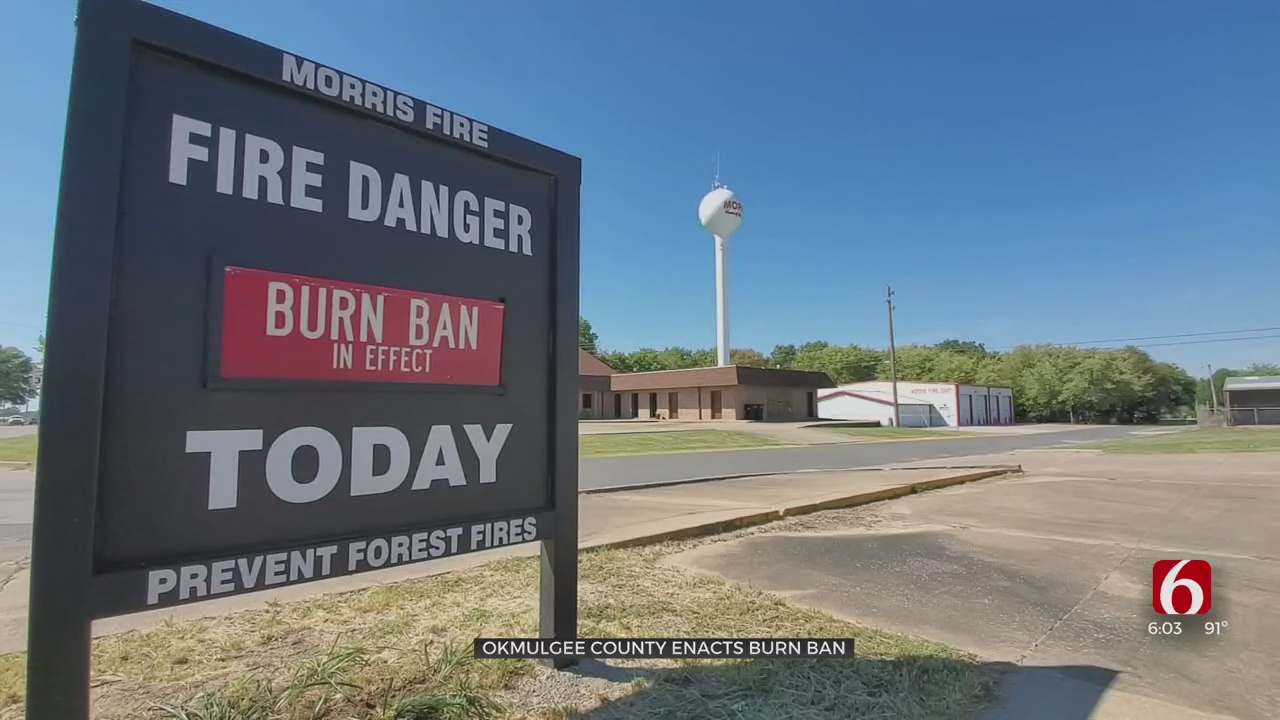 Le Flore, Okmulgee County Enact Burn Bans Amid Hot, Dry Conditions 