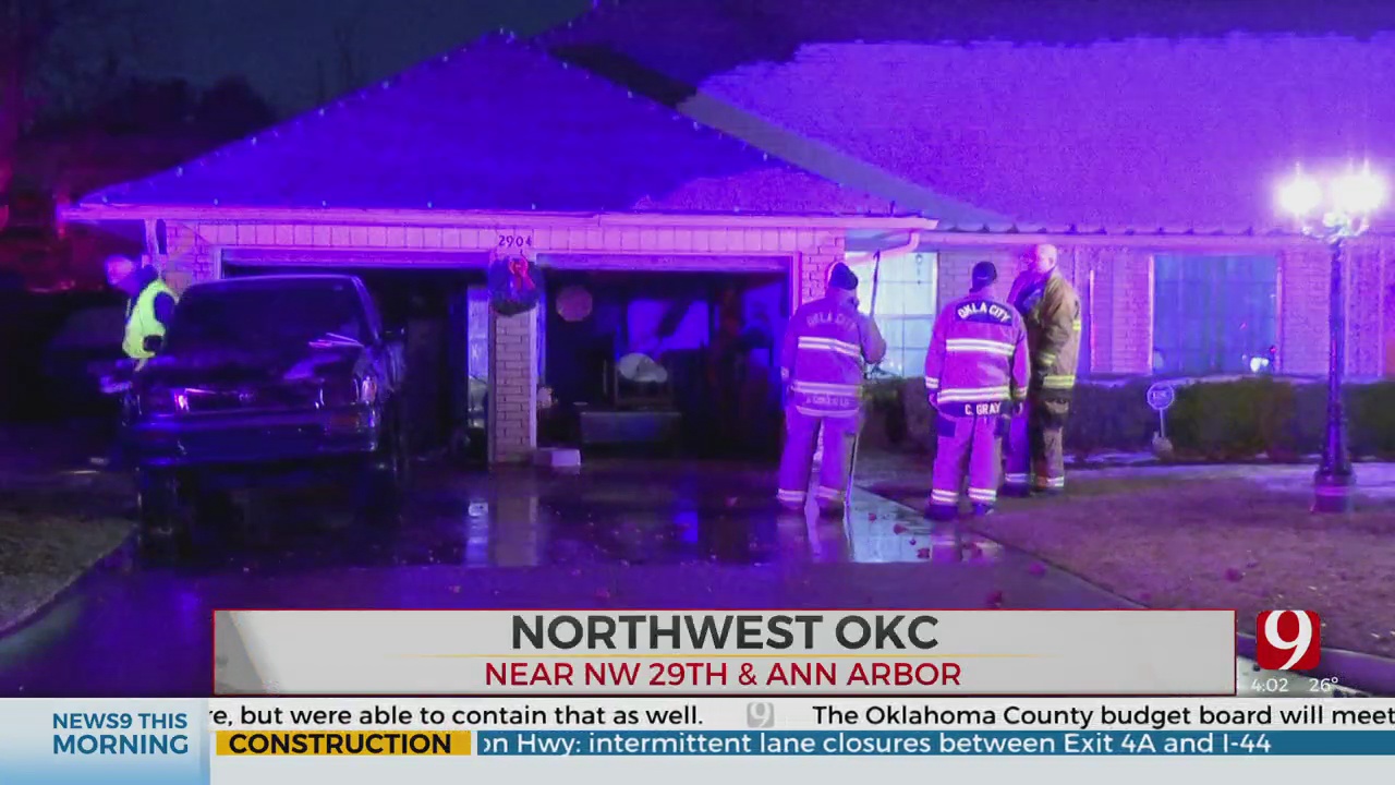 Firefighters Knock Down Overnight House Fire In NW OKC 