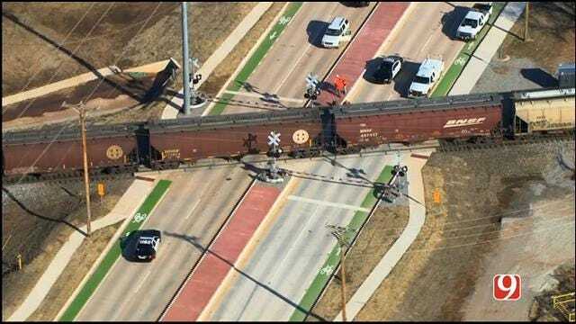 Pedestrian Killed After Being Hit By Train In Norman