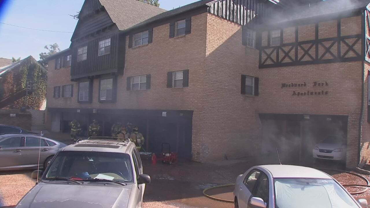 Fire Dept: Someone Drilling Into Gas Tanks May Have Started Car Fire At Tulsa Apartment
