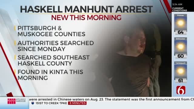 Update: Man Accused Of Kidnapping Arrested After Manhunt