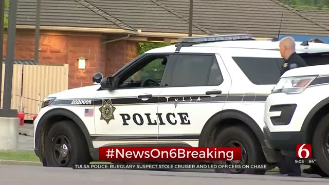 Tulsa Police: Man Arrested After Stealing Patrol Car