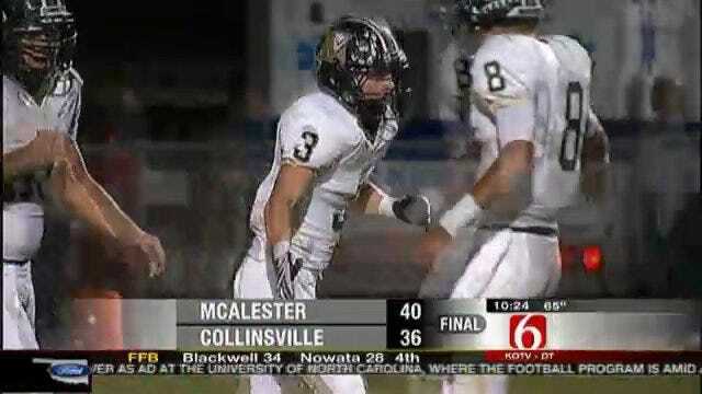 McAlester Squeaks Past Collinsville To Stay Undefeated