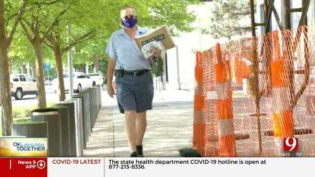 Mail Carriers Persist Amid Coronavirus (COVID-19) Pandemic