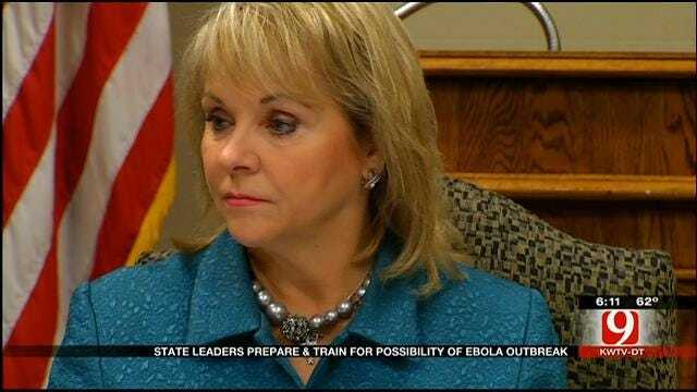 State Leader Meet At Capitol To Discuss Ebola Preps