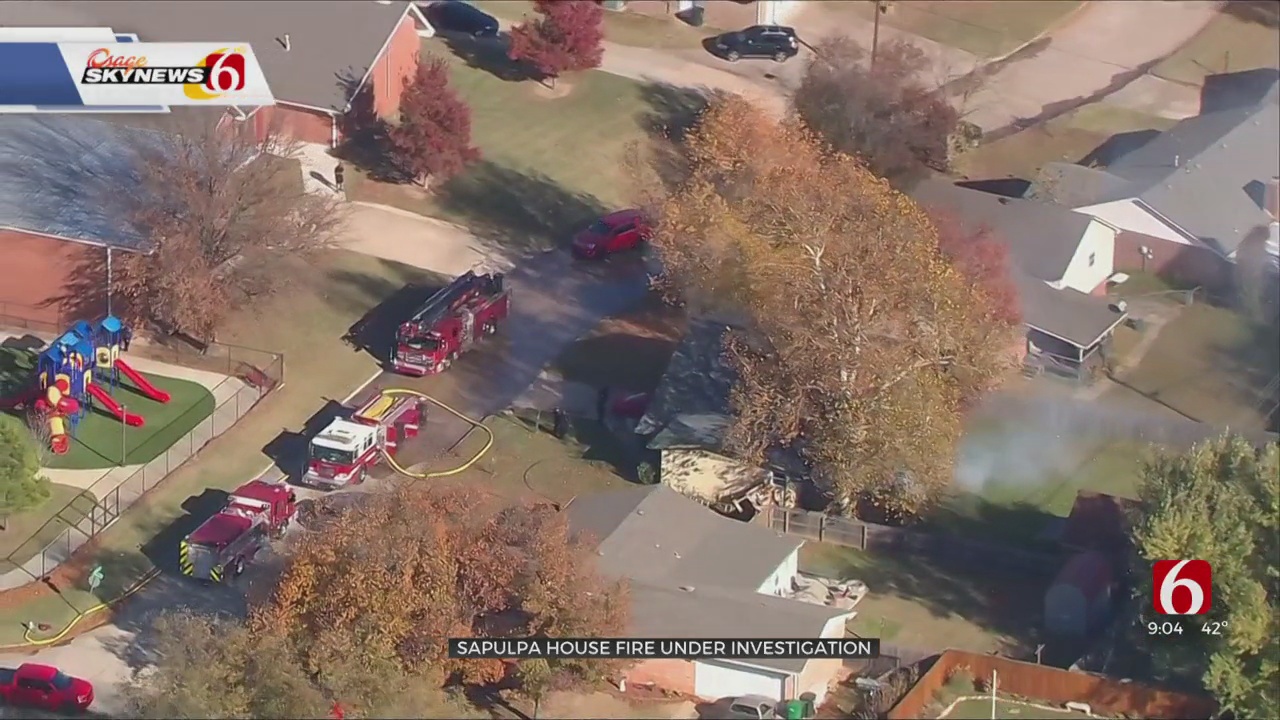 Quick Response Saves House That Caught Fire In Sapulpa, Cause Of Fire Under Investigation