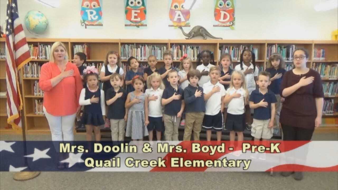 Mrs. Doolin and Mrs. Boyd's Pre-Kindergarten Class At Quail Creek Elementary
