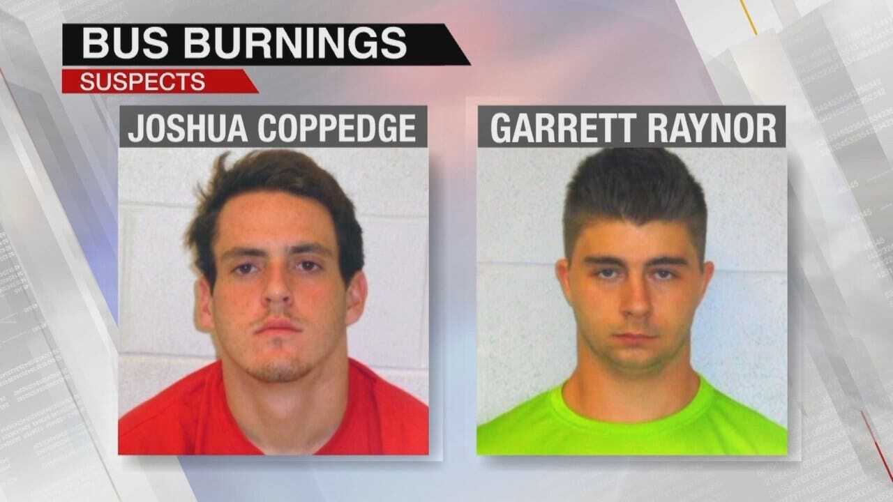 Two Teens Arrested In Theft, Burning Of Twin Hills School Buses