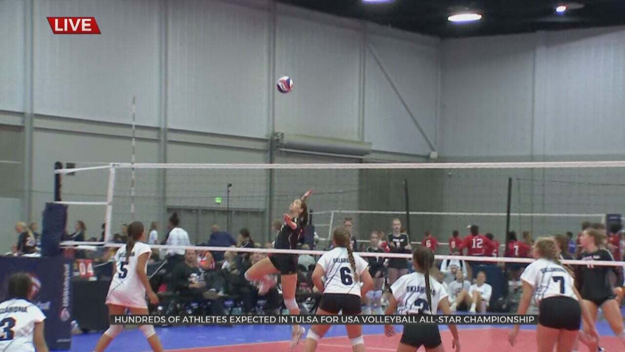 Hundreds Of Athletes Compete In Tulsa For USA Volleyball All-Star Championship