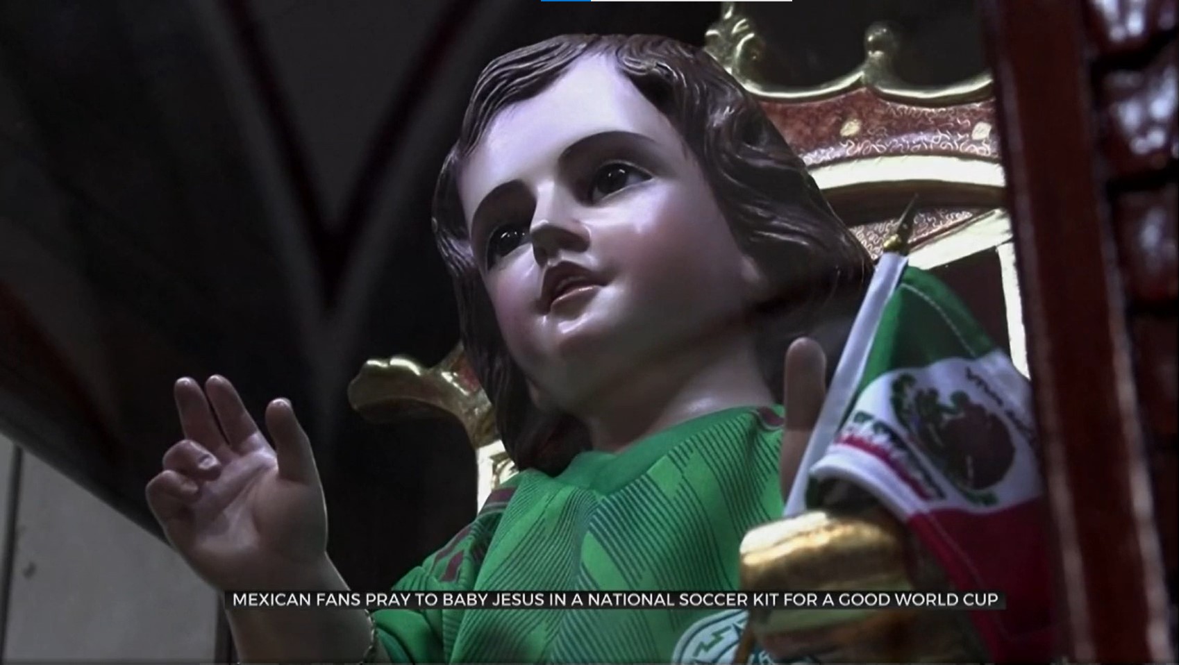 Team Mexico Fans Calling On Divine Intervention In World Cup