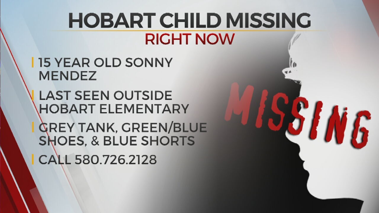 Weatherford Police Find Missing 15-Year-Old Boy From Hobart
